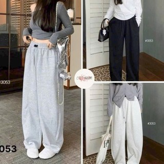 Quần Ống Rộng Unisex In Cờ Mỹ Túi Sau, Quần Nỉ Dáng Suông Dài Chất 2 Da Siêu Mềm Mịn Hot Trend 2025