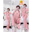 Tay ngắn quần dài pijama lụa latin trơn,latin mềm nhẹ mát