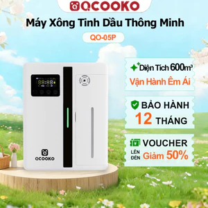 Máy Xông Tinh Dầu Phòng Khách QCOOKER Cắm Điện Phun Sương Tĩnh Âm Tiết Kiệm Dầu