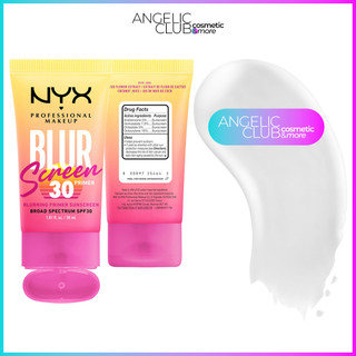 Kem Lót NYX Blur Screen SPF 30 Primer, Làm Mịn Da, Giữ Nền Lâu, Kết Hợp Chống Nắng Nhẹ.