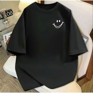 Áo Thun Phông Nữ Nam KONOVA Form Rộng Unisex Chất Liệu Cotton Thoáng Mát In Mặt Cười