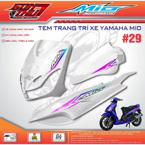 Tem xe Mio Sport #29 (CHẤT LƯỢNG CAO - SẮC NÉT - KHÔNG PHAI MÀU)
