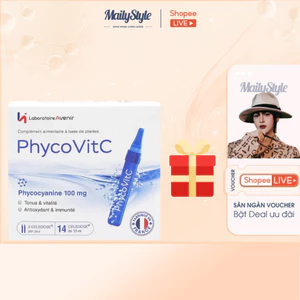 A84_[KÈM QUÀ] Nước uống tảo tươi PhycoVitC Avenir Pháp