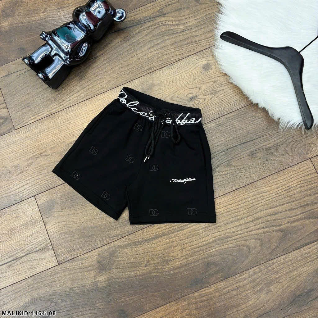 Quần short cho bé trai phối cạp chữ nhiều màu sắc hàng cao cấp-Quần đùi cho bé trai basic hàng siêu đẹp