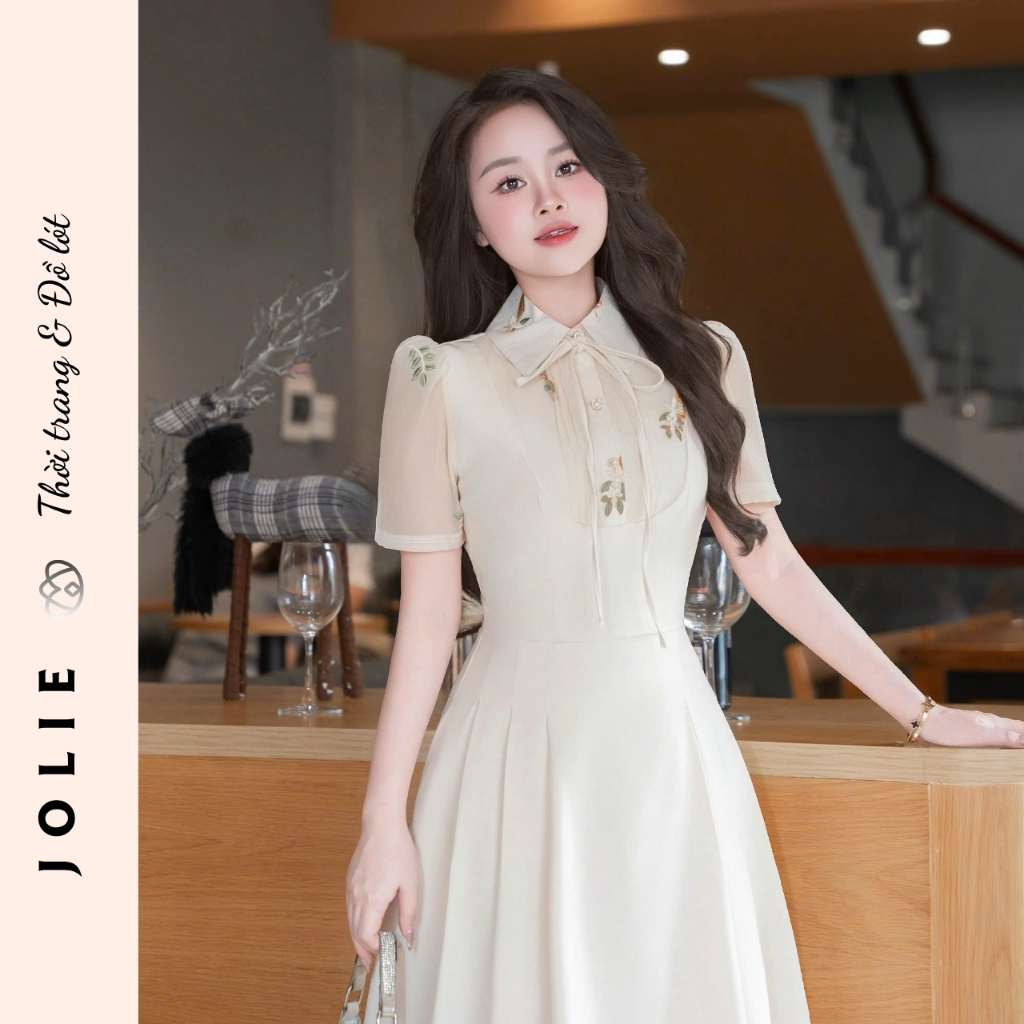 Váy Dài JOLIE Thiết Kế Dáng Suông Chất Liệu Cao Cấp Sang Trọng