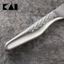 Dao KAI Nhật Sekimagoroku Shoso Santoku Knife dao bếp thái đầu tròn bằng thép không rỉ cacbon liền mảnh 165mm AB5156