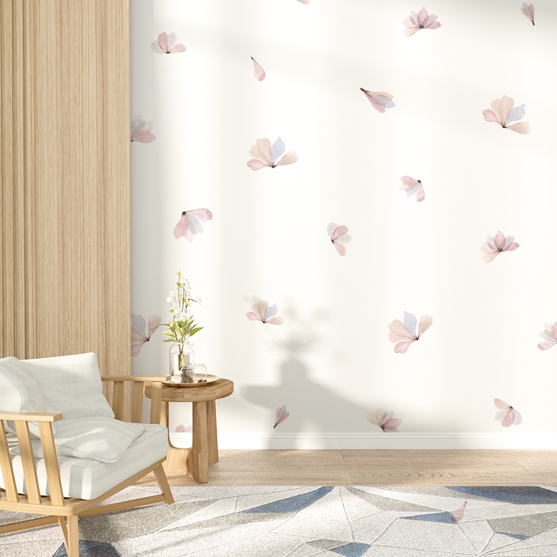 Sticker Decal Dán Tường Mẫu Hoa Nhí 13 Có Keo Sẵn - Trang Trí Cửa Kính - Decor Quán Cafe - Phòng Ngủ