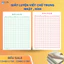 Tập Giấy Luyện Viết Chữ Hán 75gsm , Giấy Ô Mễ , Tập Viết Tiếng Trung Nhật Hàn Kẻ Ô Chuẩn Cho Người Mới