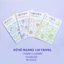 Combo 10 Vở Kẻ Ngang Happy Day Classmate Bìa Chống Nước, Giấy Mịn Ăn Mực 58-60gsm, Vở 72/200 Trang