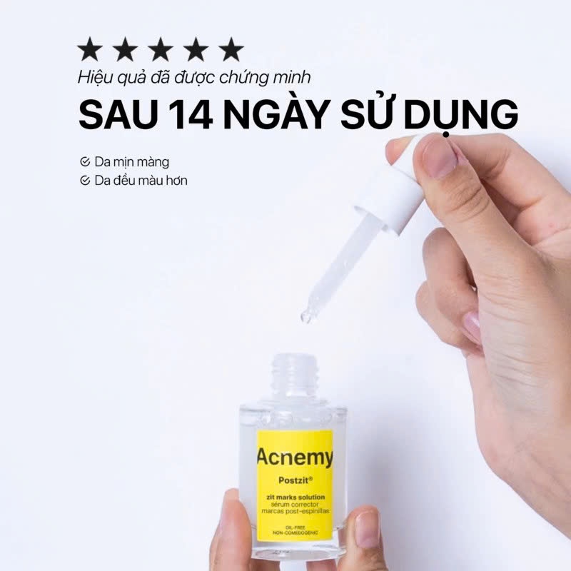 Serum mờ thâm Acnemy Postzit giảm thâm ngừa mụn tái phát POSTZIT POST BREAKOUT TREATMENT 30ml