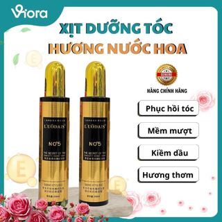 Xịt Dưỡng Phục Hồi Tóc Hư Tổn Hương Nước Hoa LUODAI NO5 220ml Tóc Mềm Mượt Ngay - VIORA SHOP