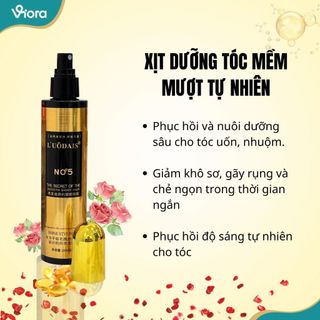 Xịt Dưỡng Phục Hồi Tóc Hư Tổn Hương Nước Hoa LUODAI NO5 220ml Tóc Mềm Mượt Ngay - VIORA SHOP