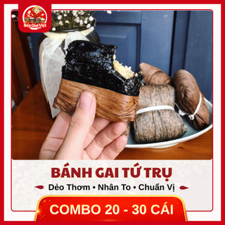 Combo 20 Bánh Gai Tứ Trụ Thanh Hóa Bếp Quê Việt, Hút Chân Không, Ngon Hơn Khi Hấp Nóng