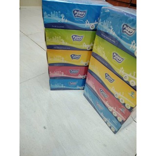 Combo Khăn Giấy Hộp Giấy Rút Pulppy 2 Lớp Mềm Mịn Siêu Dai 180 Tờ/ Hộp - Cty Giấy Thành Công