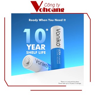 [SALE] Hộp 36 viên Pin đũa AAA Voniko Thương hiệu Mỹ chính hãng, chất lượng cao, dung lượng lớn, sử dụng lâu dài