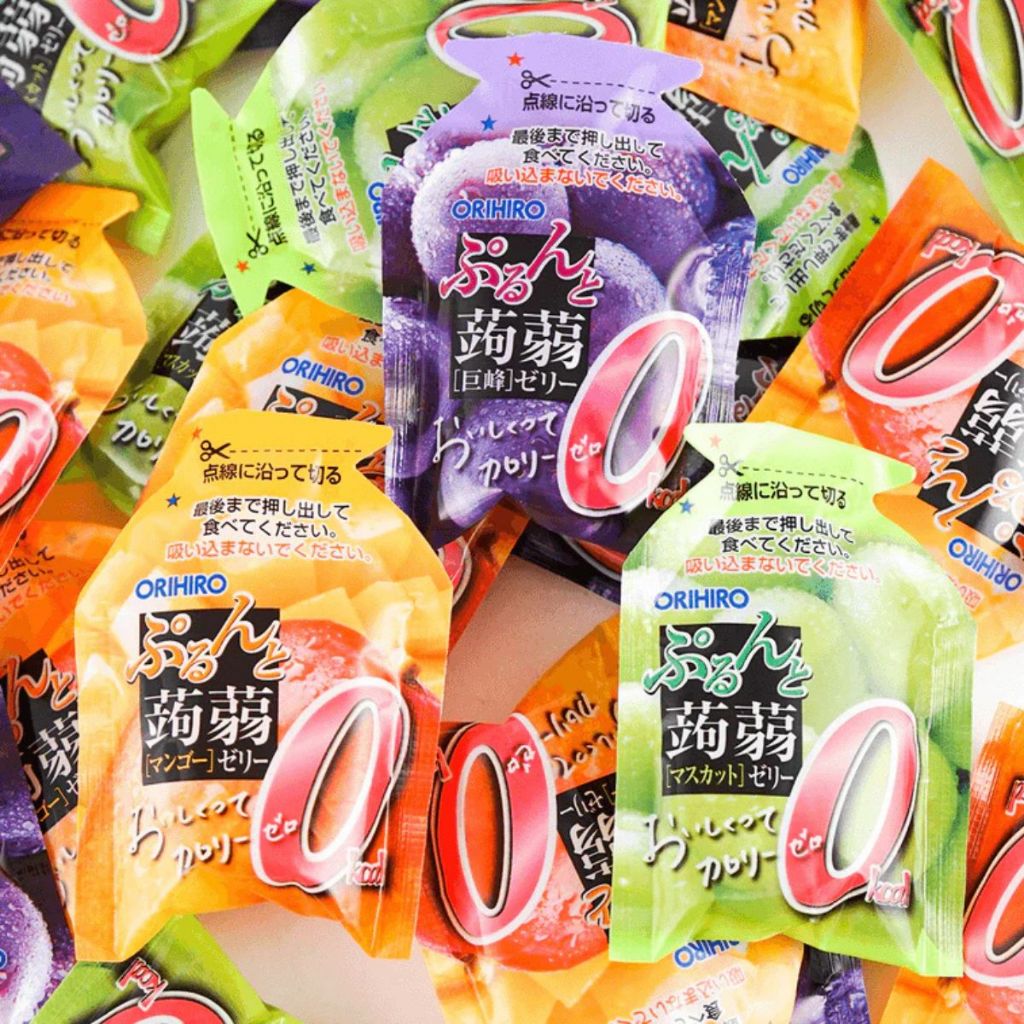 Thạch trái cây ORIHIRO nhiều hương vị 20g gói tiện lợi - Hàng Nội Địa Nhật