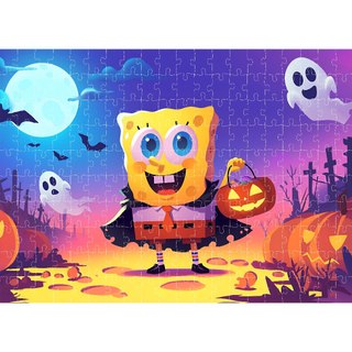 Combo 4 tranh ghép A3 SpongeBob TooYoo TG0097