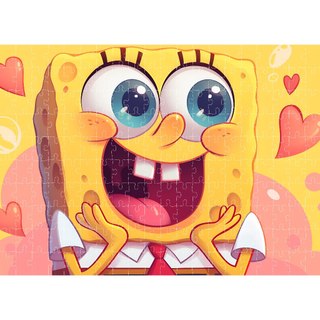 Combo 4 tranh ghép A3 SpongeBob TooYoo TG0097