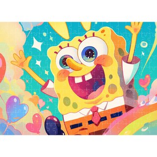 Combo 4 tranh ghép A3 SpongeBob TooYoo TG0097