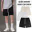 Quần Short Kaki Nam Fabuman kèm dây rút cạp chun chất Kaki thoáng mát, quần đùi nam form ngắn trên gối