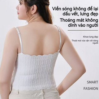 Áo Yếm, Áo Hai Dây Dễ Phối Đồ - Có Đệm Ngực Tiện Lợi, Form Rộng Thời Trang