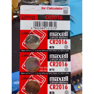 Pin 3V CR2016 chính hãng Maxell phù hợp với nhiều thiết bị - F91-F94