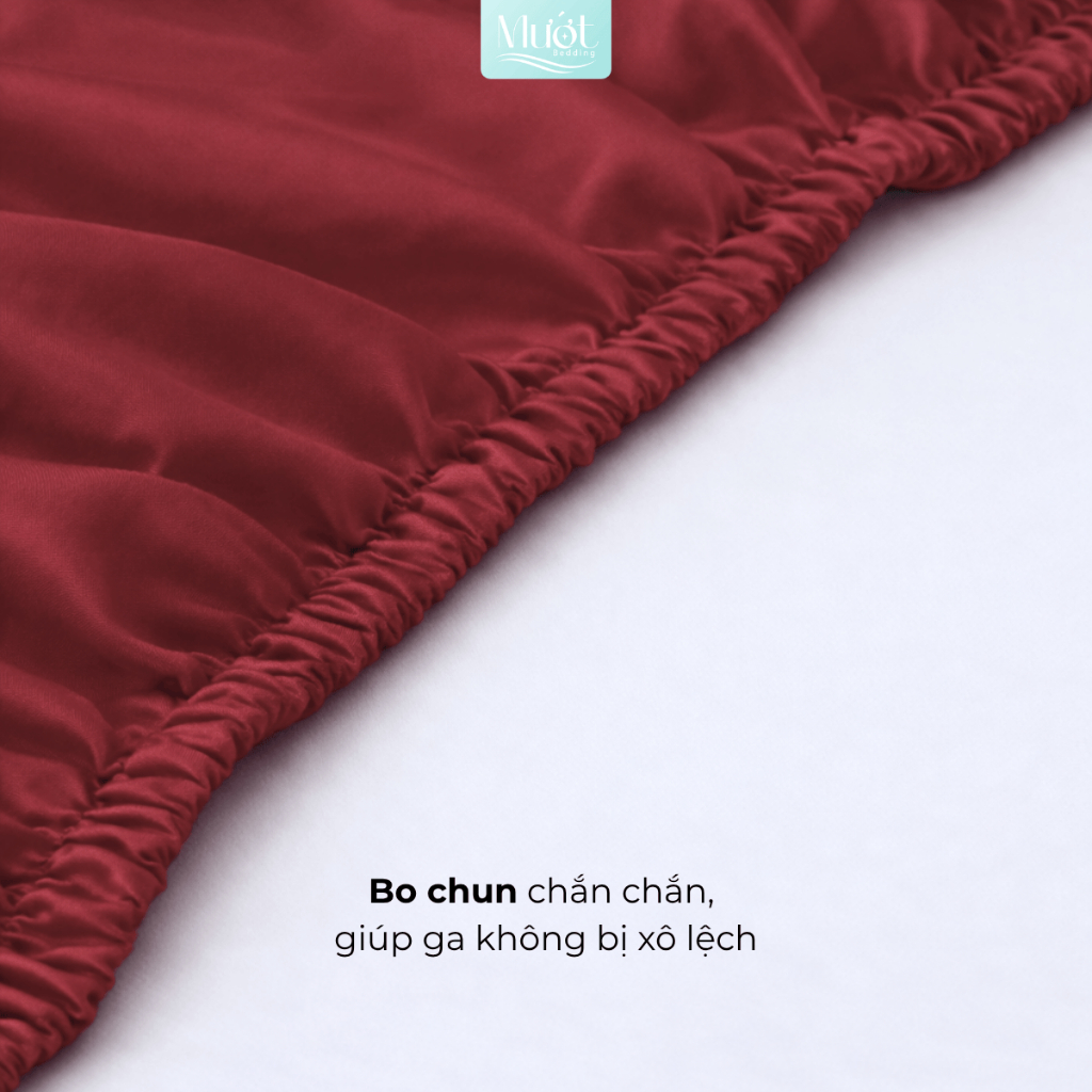 Bộ ga gối 4 món nệm kích thước 1m6x2m, 1m8x2m, 2mx2m, 2m2x2m (Dày 5-12cm) Lụa Tencel 60s Mướt Bedding cao cấp trơn màu | BigBuy360 - bigbuy360.vn