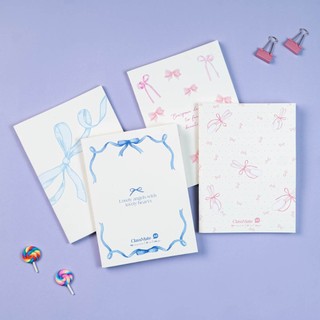 Tập 4 Ôly A5 Classmate Nơ 100GSM Giây Vàng Tráng Keo Chống Mỏi Mắt, Chống Thấm, Bìa Cán Bóng Chống Thấm Nước