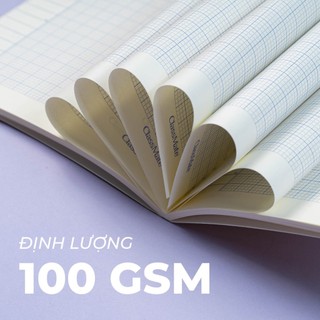 Tập 4 Ô Ly 100GSM Classmate BST "BankMee" Giấy Vàng Chống Mỏi Mắt,  Tập Học Sinh Giấy Ăn Mực Viết Bút Gel Không Bị Thấm