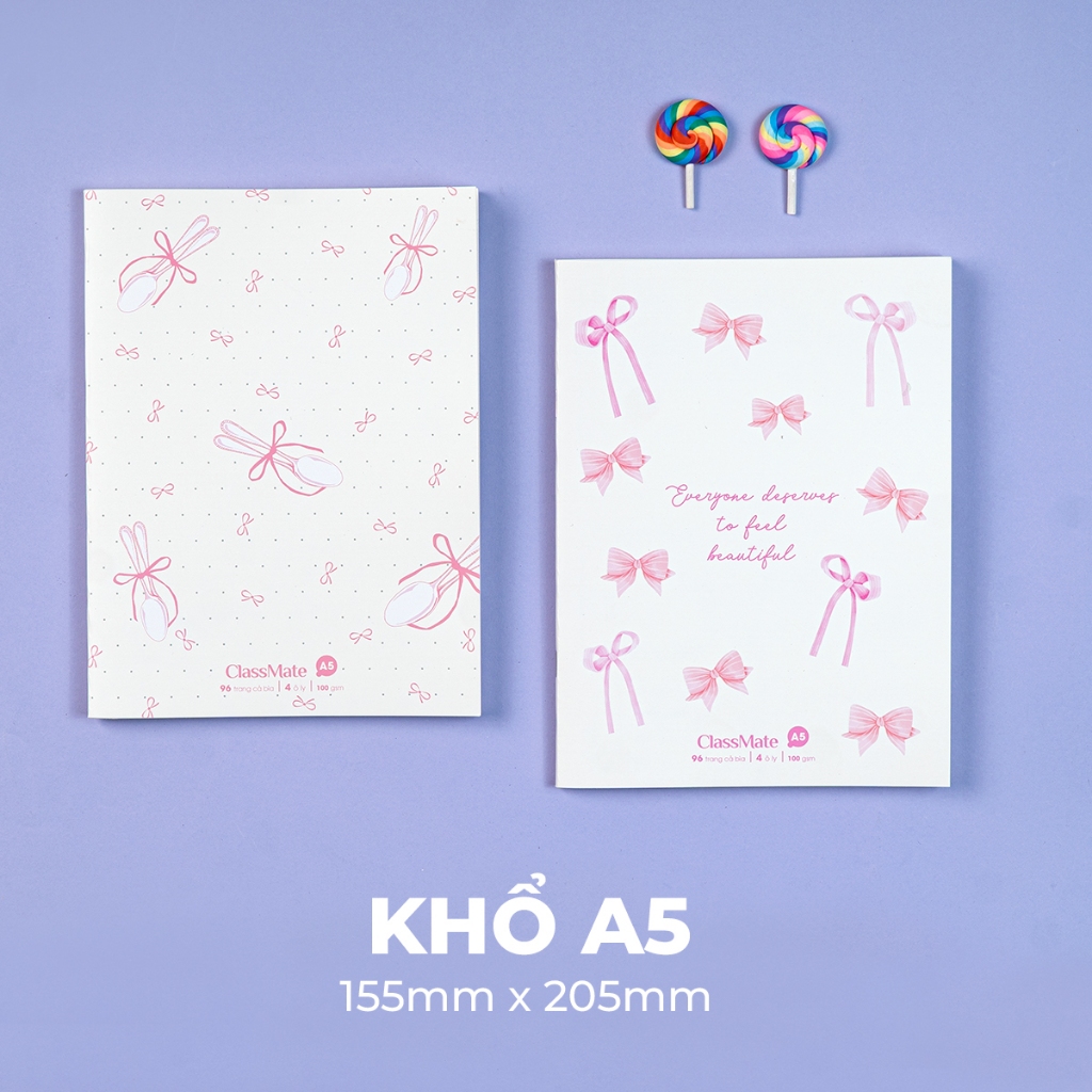 Tập Học Sinh Miền Nam 100gsm Classmate Vở 4 Ô Ly A5 Không Thấm Mực 96 Trang Vở 4 Ô Li 2x2mm Vở Học Sinh Cấp 1 NA5-09-014