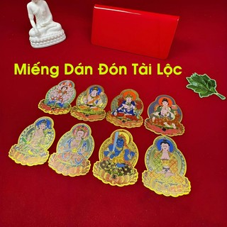 Miếng Dán 8 Vị Phật Bản Mệnh Phù Hợp Cho 12 Con Giáp Dùng Để Dán Điện Thoại, Ipad, LapTop