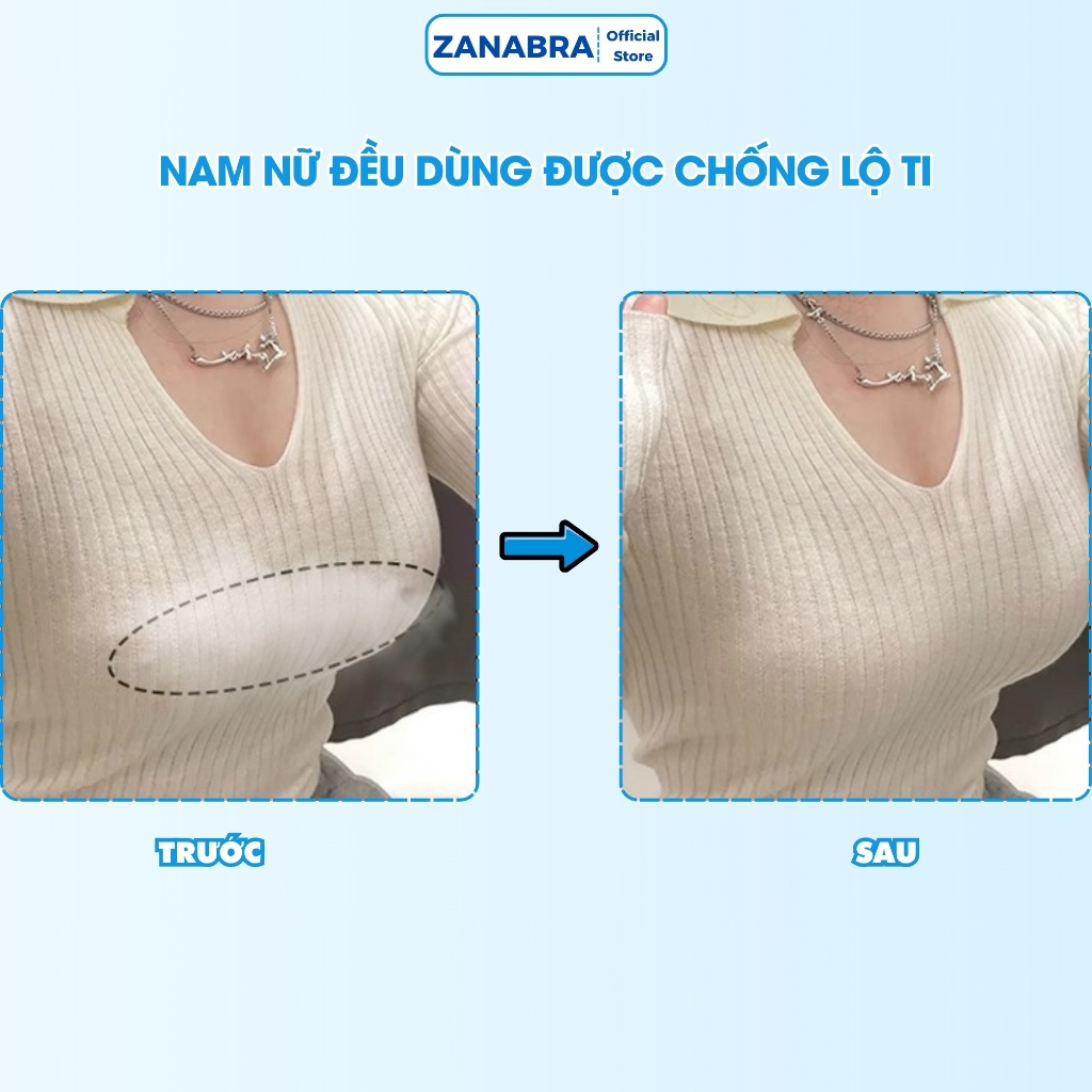 Miếng Dán Ngực Giấy Hình Hoa, Hộp 60 Miếng Dán Ti Dính Chắc Không Lộ Viền ZANABRA D307