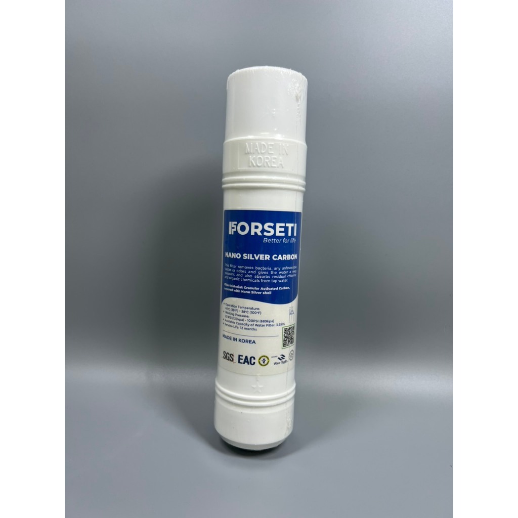 Combo 10 Lõi Lọc Forseti Gồm 3 Sed 2 Pre,1 Màng RO,1 Post ,1 Hydrogen ,1 Mineral, 1 Nano Model WPK-G61, WPK-G62, G60S