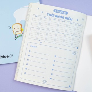 Tập 4 Ô Ly 100GSM Classmate BST "BankMee" Giấy Vàng Chống Mỏi Mắt,  Tập Học Sinh Giấy Ăn Mực Viết Bút Gel Không Bị Thấm