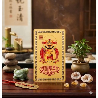 Thẻ Hộ Mệnh Cầu Tài Lộc – May Mắn Bình An, Thu Hút Tjền Tài