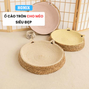 Ổ Nằm Cho Mèo Bằng Thảm Xoắn – Làm Mát & Chống Xước Móng, An Toàn Và Thoải Mái Cho Bé Con Nhà Bạn
