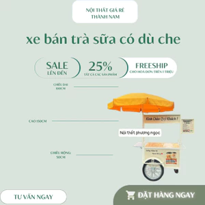 🚚 XE BÁN TRÀ SỮA – CÀ PHÊ INOX CAO CẤP | THIẾT KẾ ĐẸP – TIỆN LỢI KINH DOANH