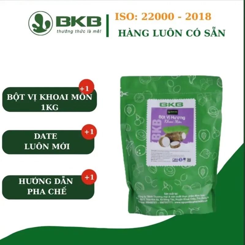 Bột vị pha trà sữa BKB gói 1kg (BAO BÌ MỚI)