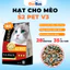 Hạt S2Pet V3 Cho Mèo, Hạt Urinary Hỗ Trợ Niệu Đạo, Đẩy Búi Lông Và Tăng Cường Miễn Dịch