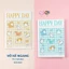 Combo 5/10 Vở Kẻ Ngang Happy Day ClassMate Vở Viết B5 Giấy Mịn Ăn Mực, Bìa Chống Nước 72/120/200 Trang 60gsm