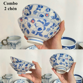 Bộ Chén Cơm Lam Mộc Hàng Nhật 2hand