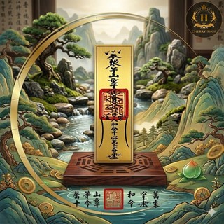 Thẻ Hòa Hợp Phong Thủy Giấy Vàng – Gắn Kết Tình Cảm, Gia Đình Êm Ấm
