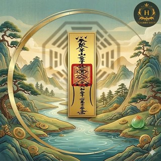 Thẻ Hòa Hợp Phong Thủy Giấy Vàng – Gắn Kết Tình Cảm, Gia Đình Êm Ấm