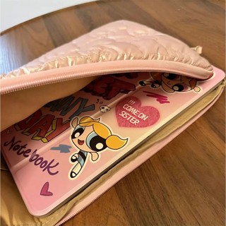 Túi Đựng Laptop/iPad Hello Kitty Chần Bông Dễ Thương | Túi Chống Sốc Cute Bảo Vệ Máy