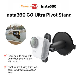 Chân Đế Xoay Insta360 GO Ultra Pivot Stand Chính Hãng – Khớp Cầu Xoay 360 Độ