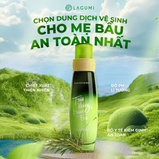 Dung Dịch Vệ Sinh Phụ Nữ Lagumi Trầu Không Tràm Trà 100ml