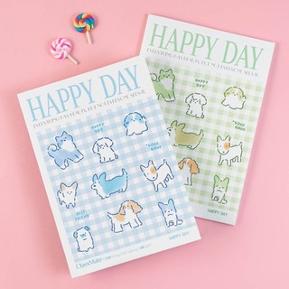 Vở Happy Day Kẻ Ngang 120 Trang Classmate, Vở Học Sinh, Sinh Viên Giấy Mịn Chống Lóa NB5-12-0337