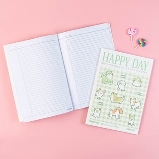 Vở Happy Day Kẻ Ngang 120 Trang Classmate, Vở Học Sinh, Sinh Viên Giấy Mịn Chống Lóa NB5-12-0337