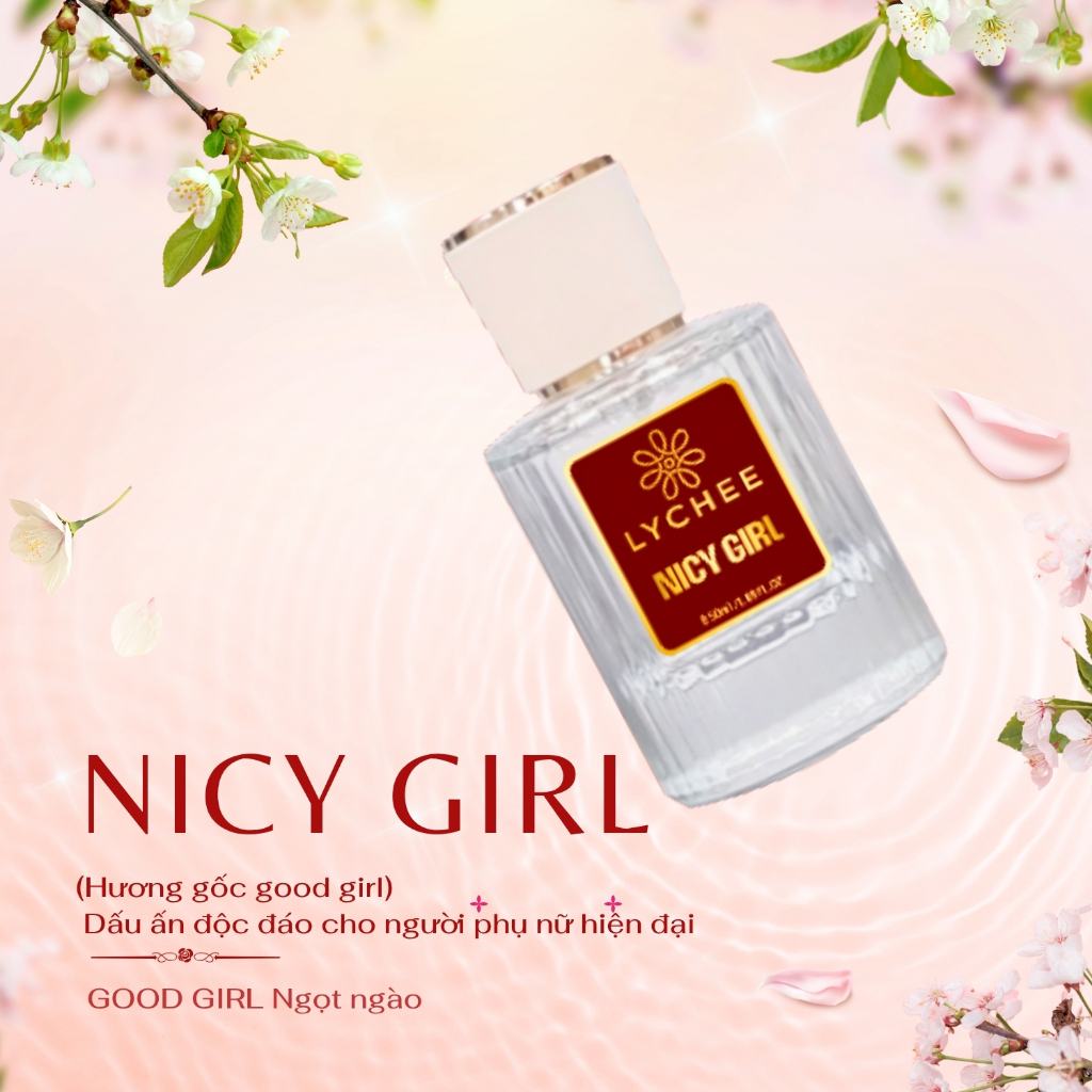 [Mua 5 Tặng 1] Combo 5 chai nước hoa tinh dầu Pháp thơm lâu tinh tế Lychee 50ml
