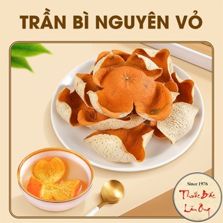 Trần bì khô nguyên vỏ 100g, vỏ quýt, thơm, sạch, vỏ mỏng, hỗ trợ giảm ho, bổ phế, tiêu đờm - Lãn Ông